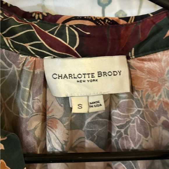 Vintage Charlotte Brody Long Sleeve Blouse with Notched Collar - Picture 6 of 9